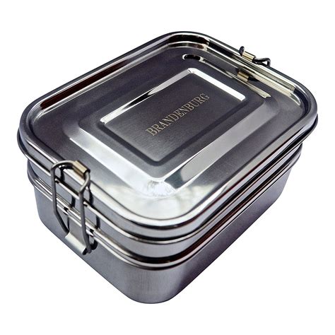 brandenburg stainless steel bento box|Best Food Containers for Lunches .